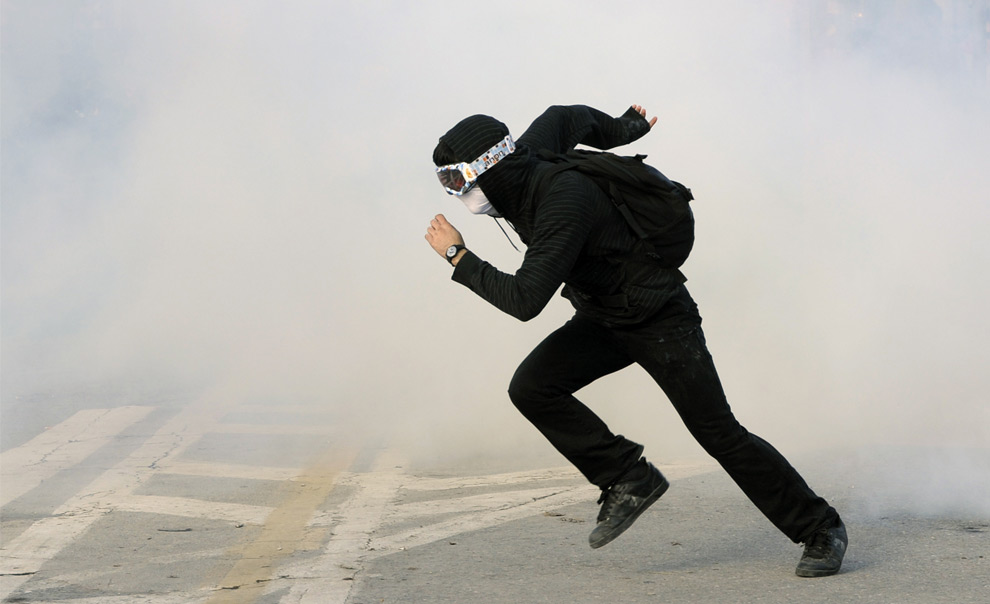 Greek Riot Photos
