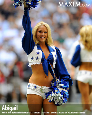 WHICH NFL CHEERLEADER IS THE HOTTEST?