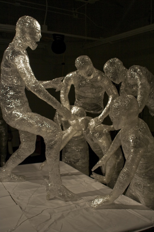 Cool Scotch Tape Sculptures