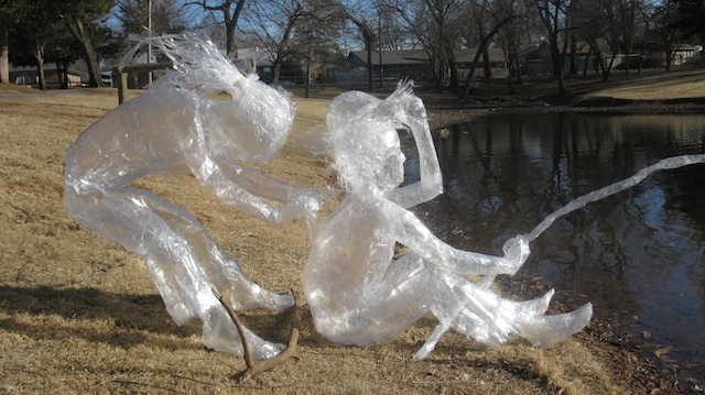 Cool Scotch Tape Sculptures