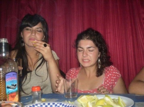 Funny Tequila Shot Faces