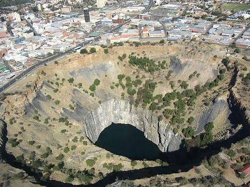 Kimberley Big Hole in South Africa