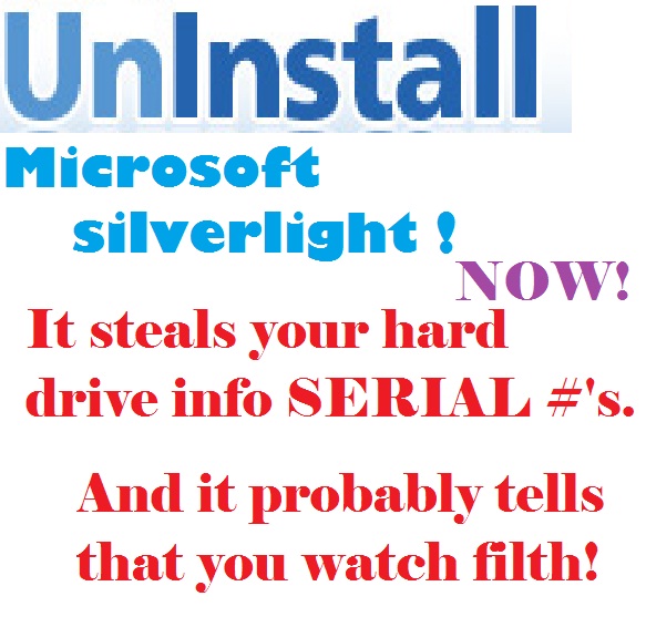 It's true! WHY THE FUCK DO THEY WANT YOUR HARD DRIVE SERIAL 's? They log whatever actions are done w/your hard drive so they know EXACTLY where the information went. "Microsoft may access or disclose information about you, including the content of your communications, in order to: act on a good faith belief that such access or disclosure is necessa