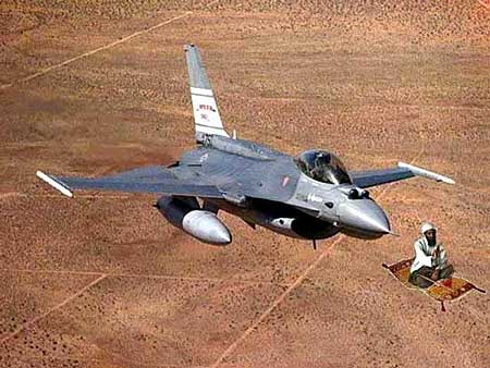 Fighter Jet found Osama