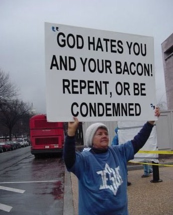 Bacon haters