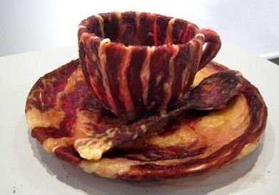 tea cup Bacon