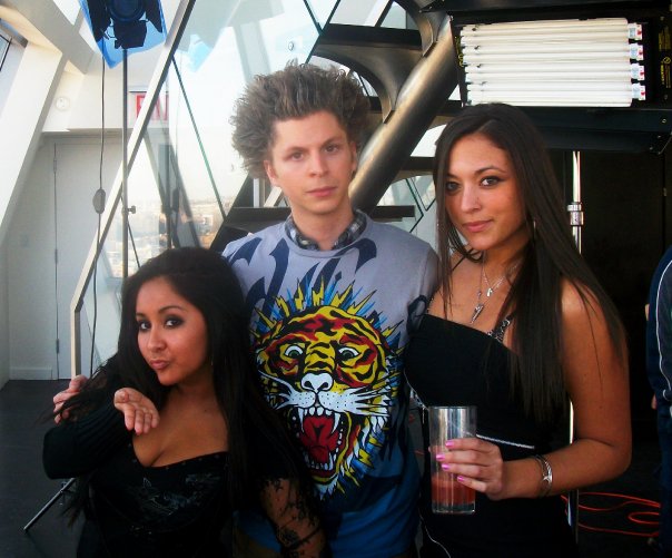 Michael Cera and his guidettes
