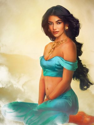 Disney princesses if they were real