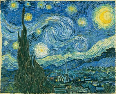 Starry Night by vincent van gogh