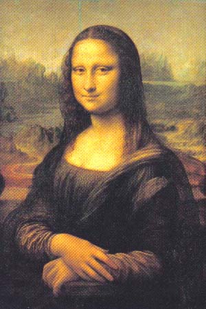 if you dont know the mona lisa youre a real dumbass
