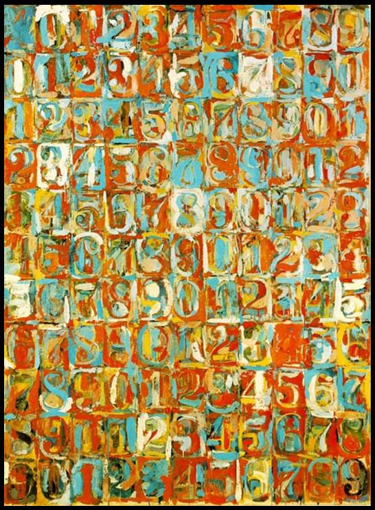 Numbers in Color by Jasper Johns