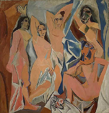 senoritas de vinon by Pablo Picasso