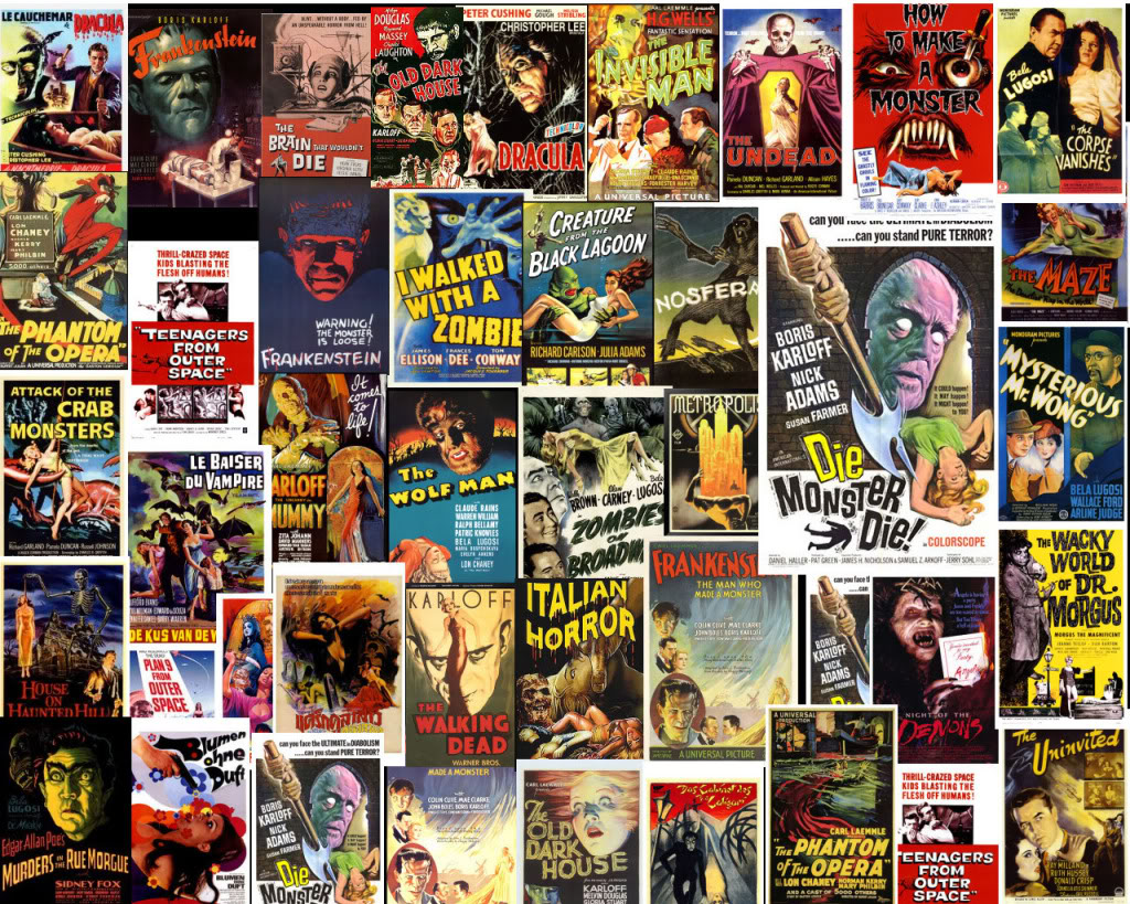 Vintage Horror Movie Posters - Gallery | eBaum's World