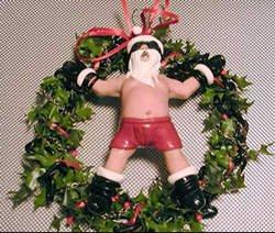 bondage santa wreath