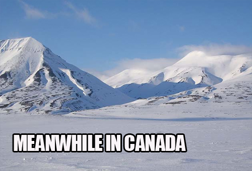 Meanwhile, in Canada...