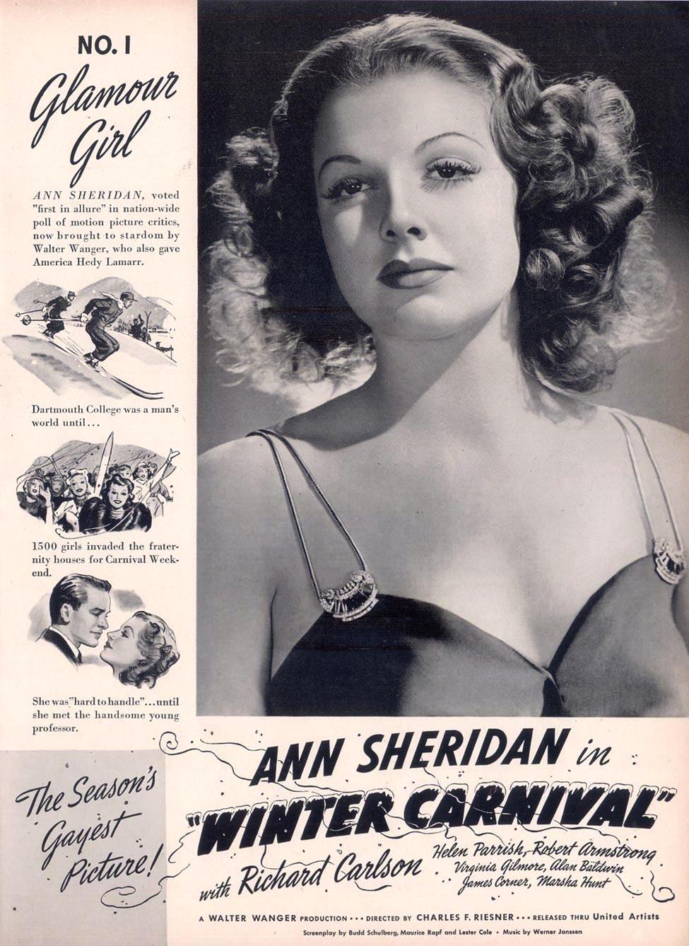 <br>Ann Sheridan in <i>Winter Carnival</i><br><br>Life; July 24, 1939.<br><br><a href=http://graphic-design.tjs-labs.com/show-picture.php?id=1190640674&size=FULL>Click here to view a full-size readable image.</a>
