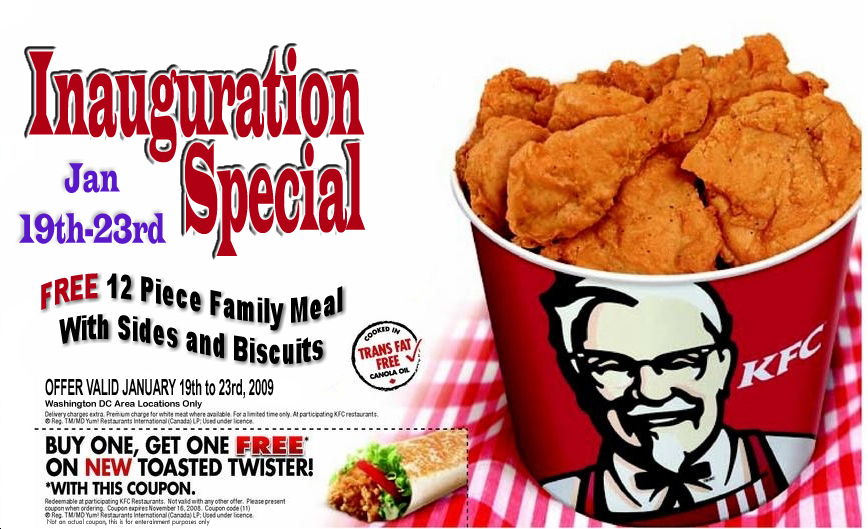 If KFC did this it would surely be the end of life as we know it.