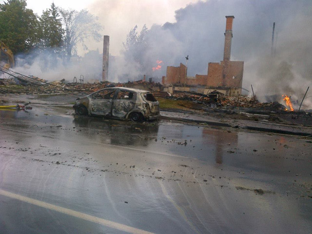 Devastating train explosion in Quebec province, Lac-Megantic