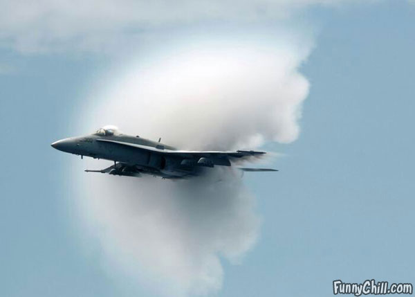 jets breaking the sound barrier