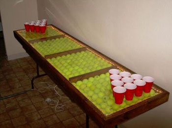 Sweet Beer Pong Tables