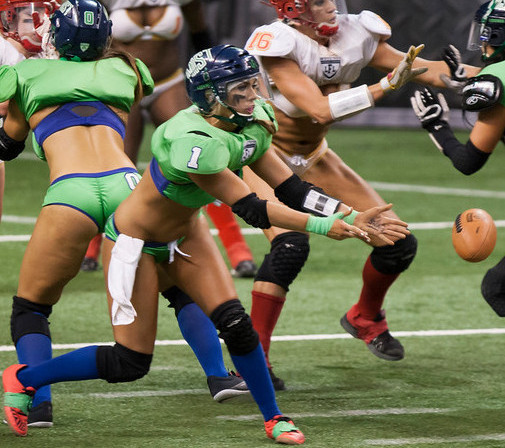 Originally on the Seattle Mist, Kadi Findling was a corner/wide receiver. She recently agreed to sign with the LA Temptation for starting quarterback.  Kadi was the 2015 LFL Legends Cup Champion. She always had a love for football.