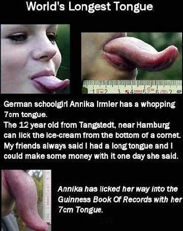 I have a few ideas for that long wet tongue of hers!