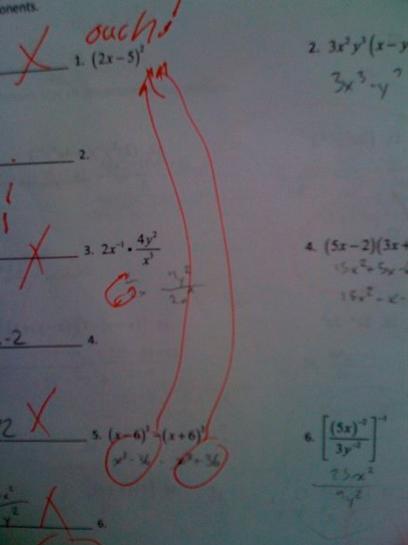 Funny Math Fails