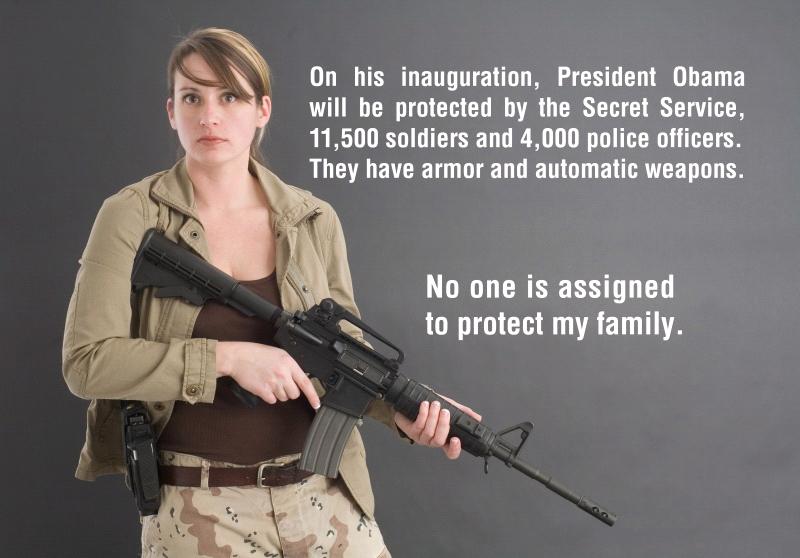 I am a firm believer in the 2nd Amendment!