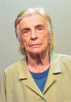 Authorities say the 86-year-old woman charged with shoplifting wrinkle cream and other items from a Chicago grocery store has been arrested 61 times since 1956