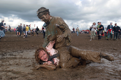 Women in Mud