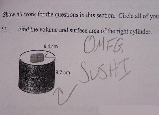 Funny Test Answers