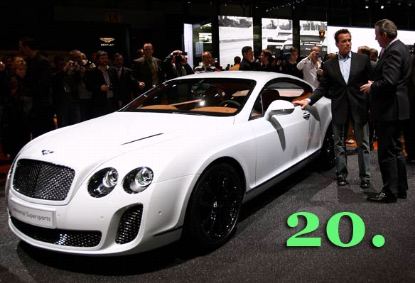 The 204mph, 621bhp Bentley Continental Supersport 