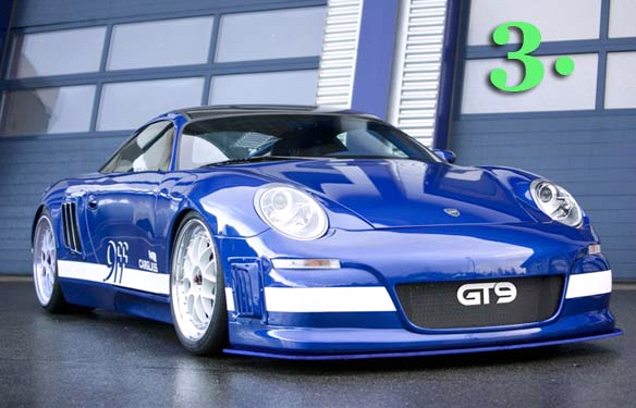 The Porsche 9ff GT9 250mph 