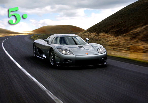 Koenigsegg CCX has a blistering top speed of 245mph 