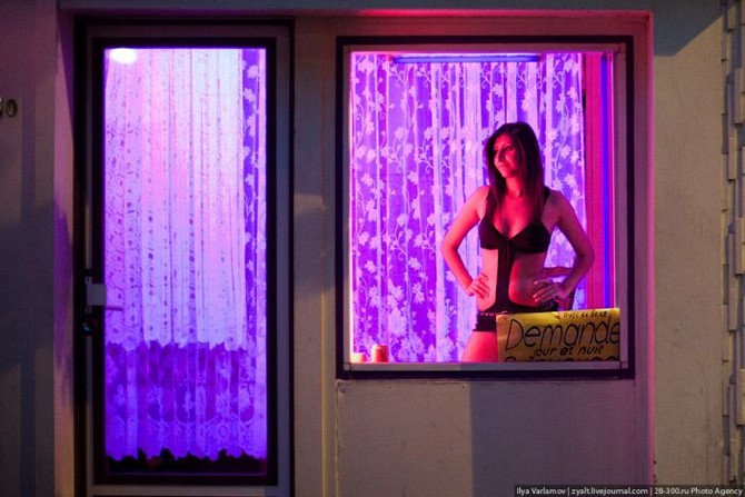 Window displays in the Red Light Districts