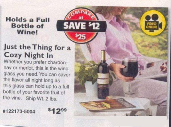 A great gift to make anyone in the family a raging wino!