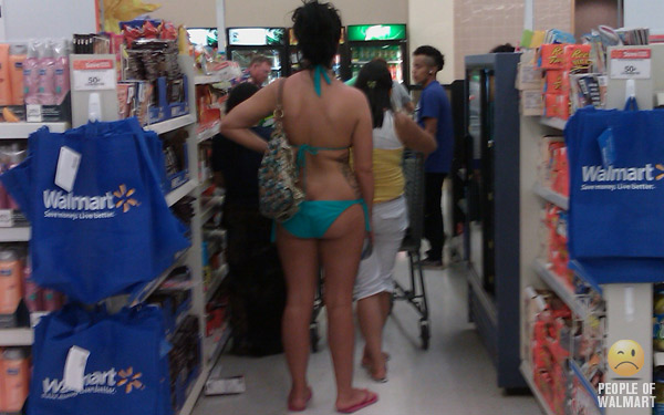 Wal-Mart Babe of the Day.