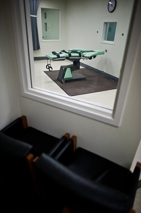 lethal Injection Chamber ib San Quentin