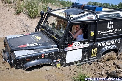 Hot Girls With Their Cars Stuck