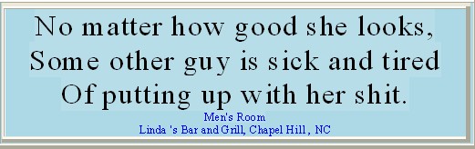 Great bar room signs and other sayings