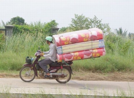 Not the way to Transport Stuff