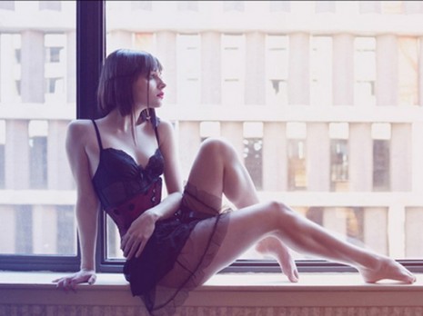 Hot Woman Looing Out Windows