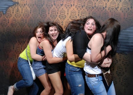 Reactions from a  Haunted House