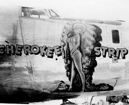COOL WWII BOMBER NOSE ART 