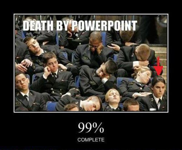 Death by power point