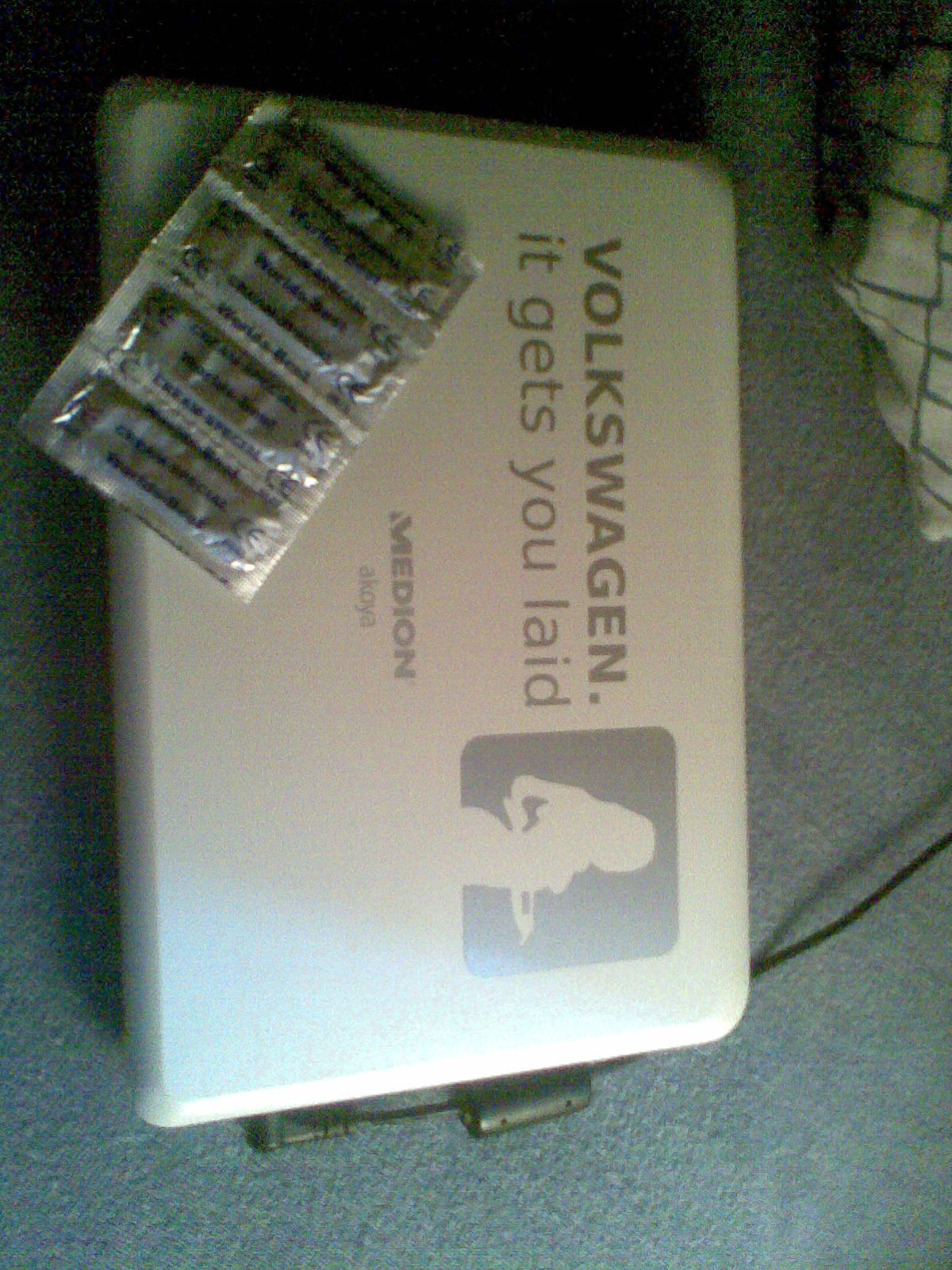 Probably the most awesome laptop sticker ever!