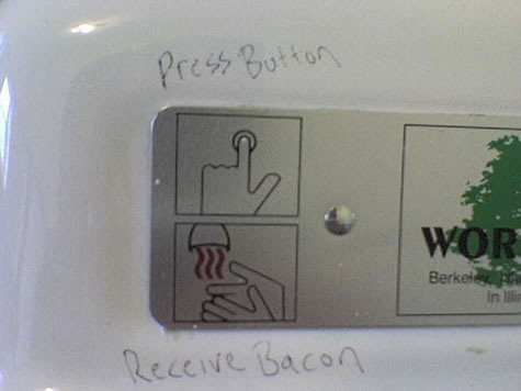 Bacon Is Now As Simple As Pushing A Button.