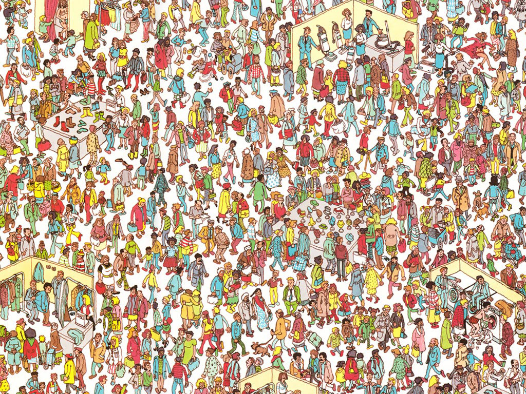 Find Him And Waldo and You Win A Thumbs Up!