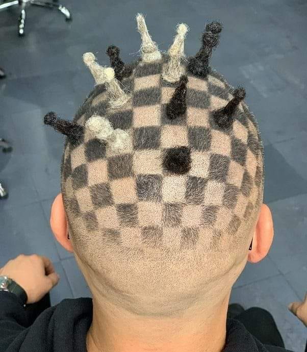 fun randoms - chess haircut