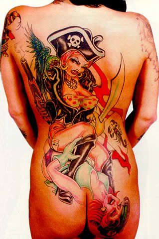 Art Of Female Tattoo